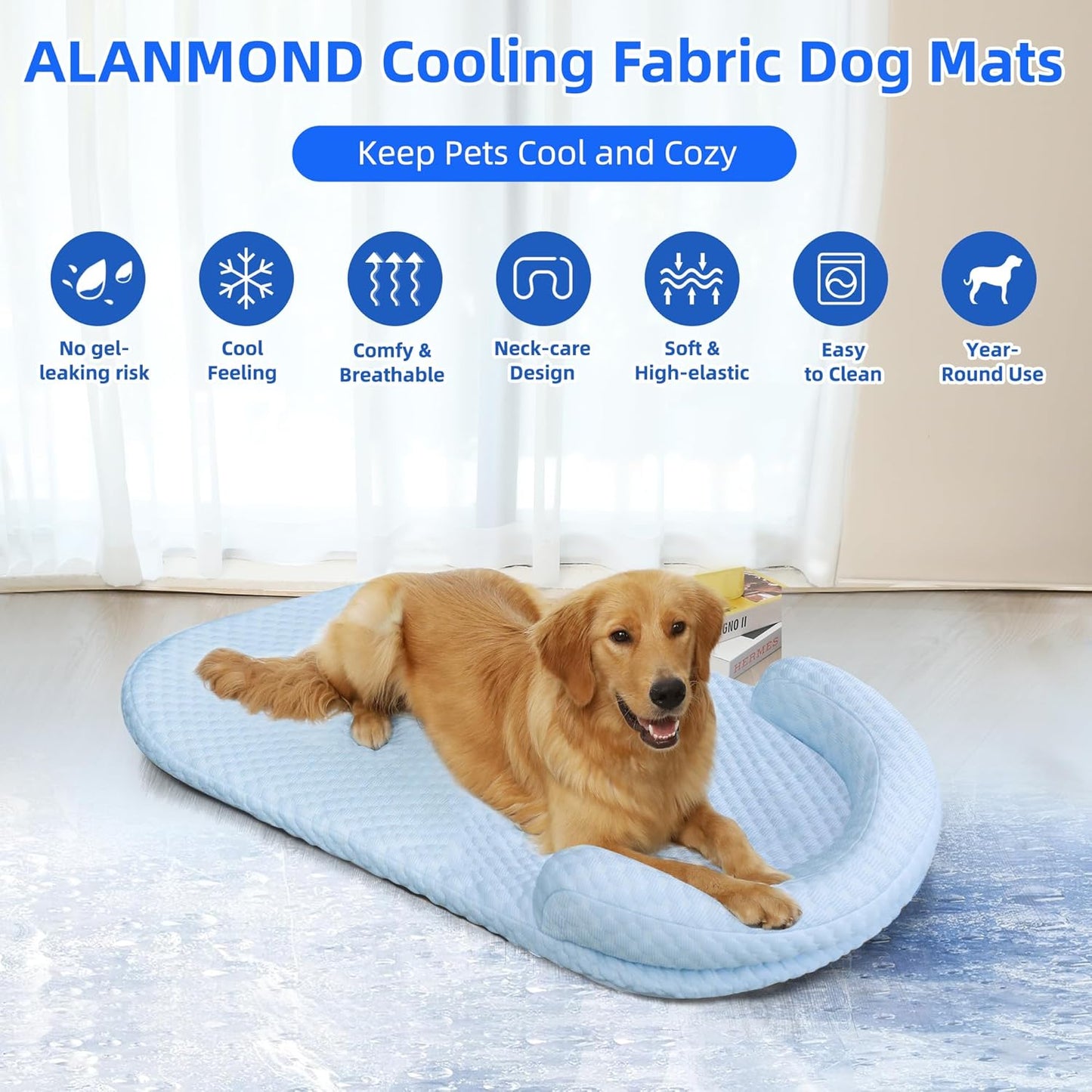 CoolCore™ MaxStretch Bed — Instant Cooling Relief That Lasts 16+ Hours