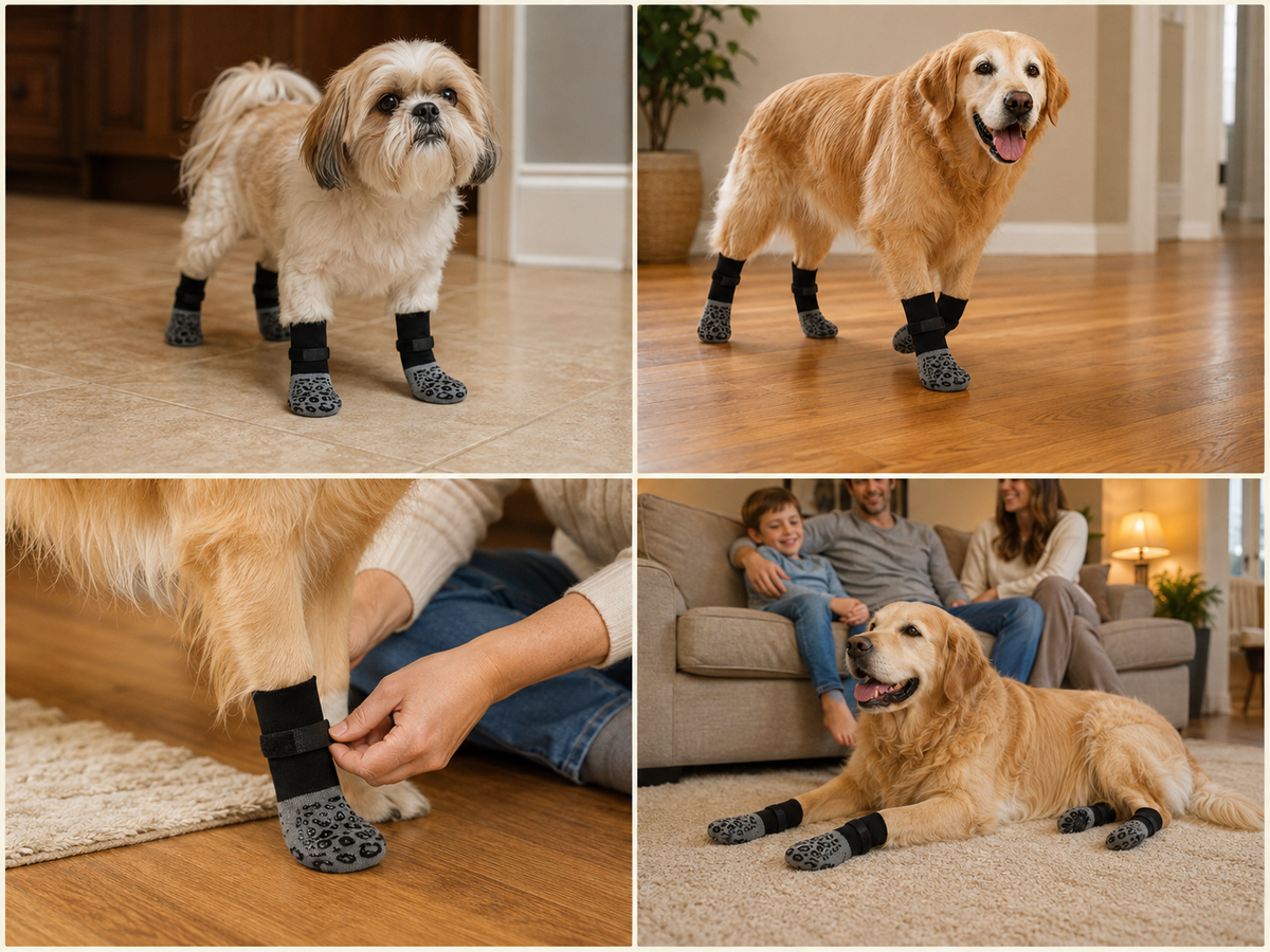 EverPaws SecureStep lifestyle collage