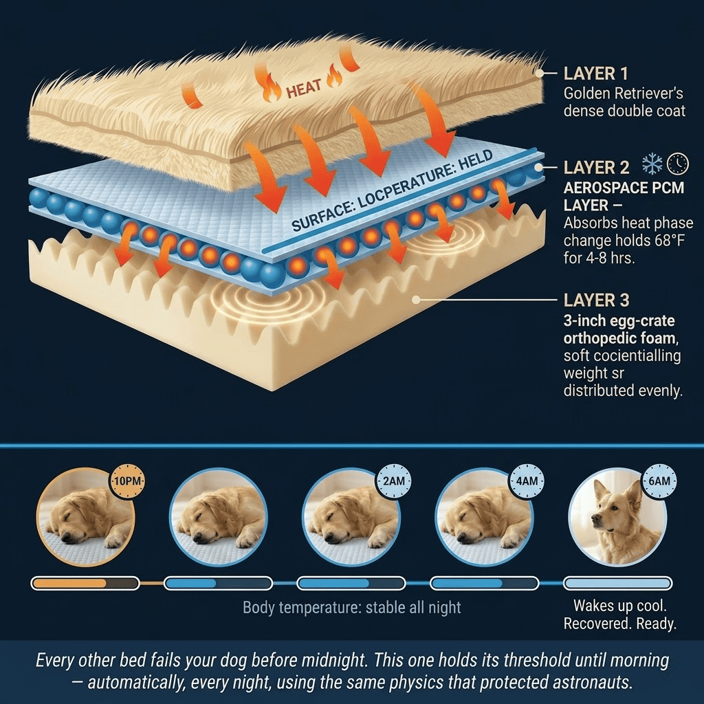 ARCTICPAWS™ Phase-Restore Cooling Bed