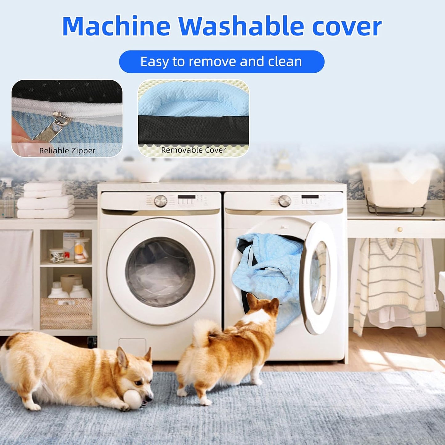 CoolCore™ MaxStretch Bed — Instant Cooling Relief That Lasts 16+ Hours